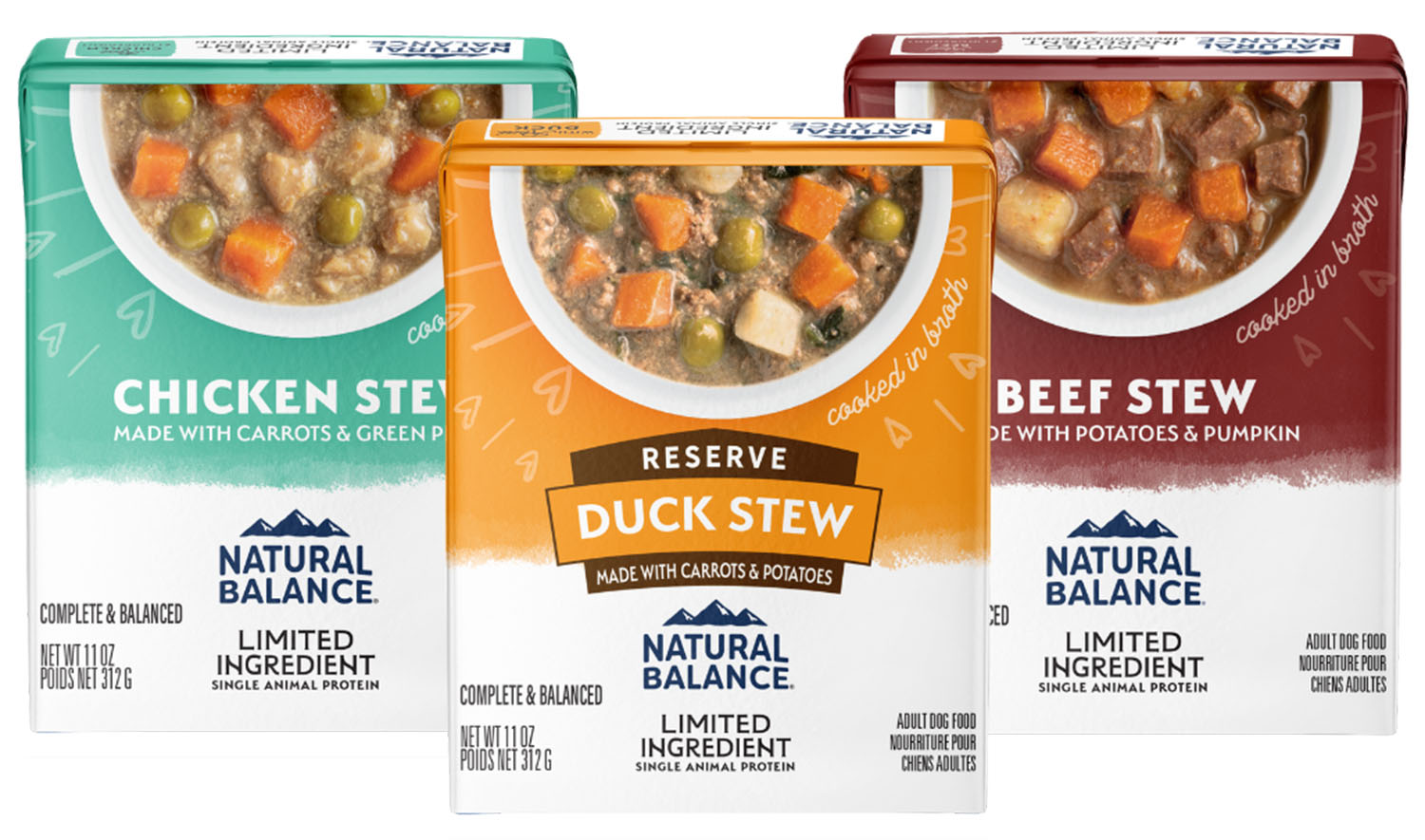 Natural Balance's Limited Ingredient Stews for dogs